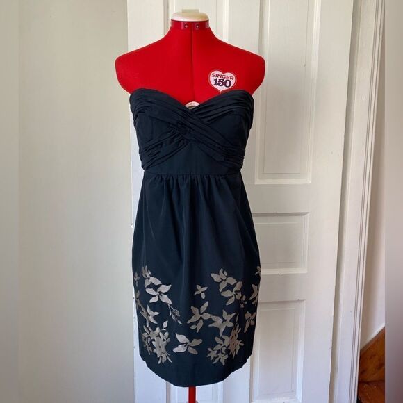 Tibi Strapless Black Dress - Picture 2 of 16